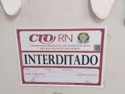 Interdição Ética do Consultório odontológico da UBS Adália Pereira Jales, em São Rafael