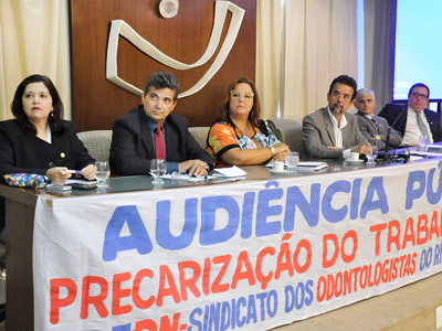 Audiência Pública na AL debate condições de trabalho e salários dos dentistas na saúde pública