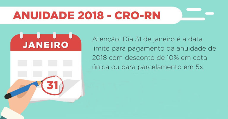 Anuidade 2018 