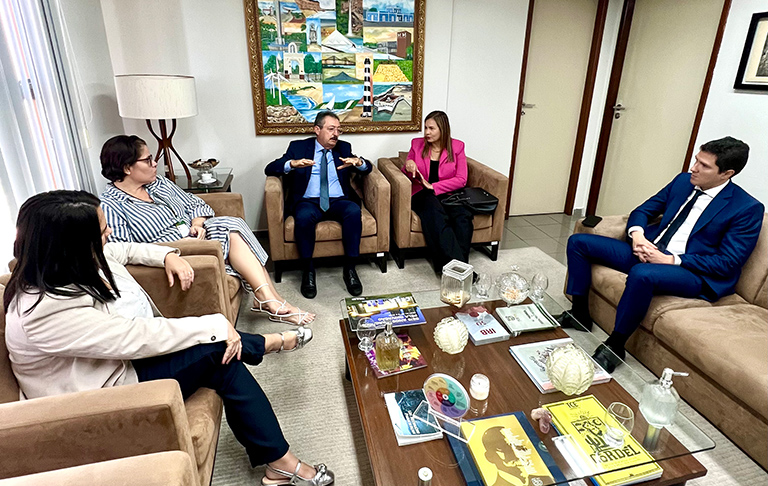 Presidente do CRO-RN tem audiência com o presidentedo Tribunal de Contas do Estado do RN
