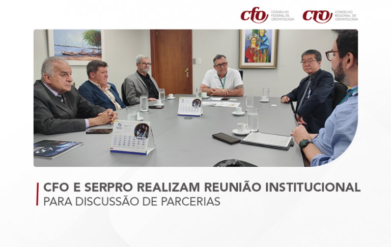 CFO e Serpro realizam reunião institucional para discussão de parcerias