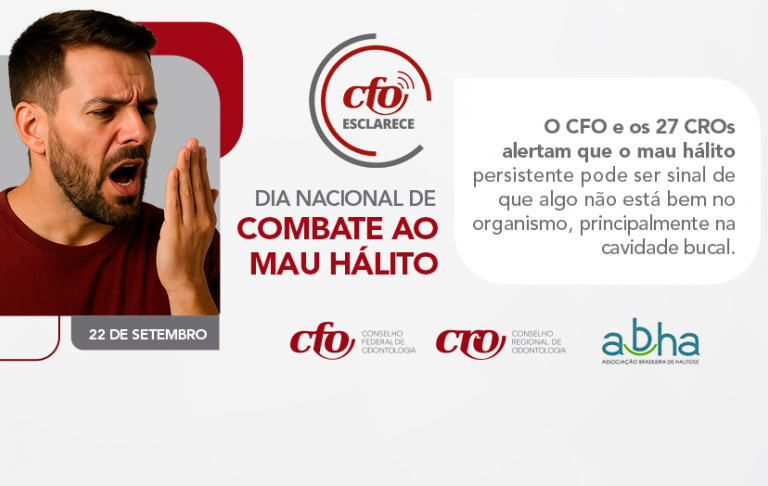 Mau hálito persistente pode ser indício de que algo no corpo precisa de atenção