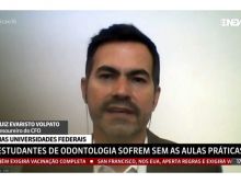 Globo News: CFO destaca importância da retomada segura das atividades práticas no ensino odontológico