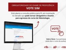 Obrigatoriedade do Exame de Proficiência – Vote SIM