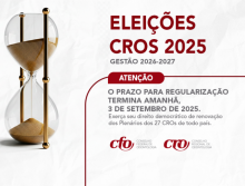 Eleição 2025: Termina amanhã prazo de regularização cadastral e financeira para que cirurgiões-dentistas estejam aptos a votar