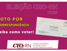 Saiba como votar por Correspondência