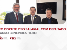 Pela atualização do salário-base dos cirurgiões-dentistas: CFO faz reunião consultiva com deputado federal Mauro Benevides Filho